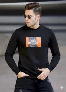Hermes Paris Baskılı Sweat