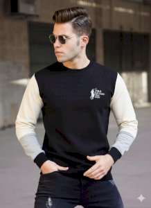 Polo Baskılı Sweat