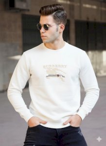 Burberry Logo Baskılı Sweat