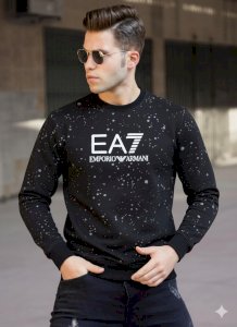 Emporio Armani EA7 Baskılı Sweat