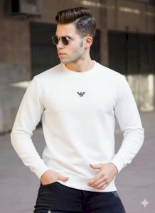 Emporio Armani Logo Baskılı Sweat
