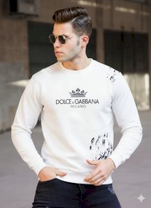 Dolce&Gabbana Baskılı Desenli Sweat