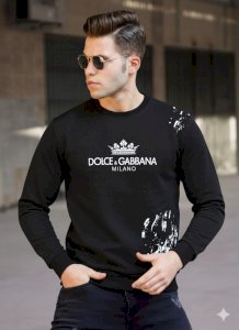 Dolce&Gabbana Baskılı Desenli Sweat
